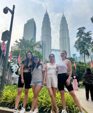 Katrina Dovey Instagram - KL DAY 1! 

2nd Kuala Lumpur trip this year with Jaggy. This time with my family 🥰 first time ever taking a partner with me on a trip with fam and I couldn’t think of anyone better to join us ☺️ 

We spent our first day exploring the city, the malls, having great food & coffee (of course we had to taste test all the shawarma. Damascus wins for me 🤤 large chicken shawarma with cheese, yes please) 

Had authentic Taiwanese milk tea which is better than any milk tea I’ve tried in Manila. 

Made new friends from Japan 🇯🇵 It’s always great to meet people around the world and build friendships ❤️‍🔥 this is what makes travelling so fulfilling. 

Of course we had to pop into the lego store and get a little remembrance from KL. Oh, and books of course :) this is the kind of shopping we like to do hahaha. 

So happy to travel with my family again after 8 years 🫨 hopefully this snowballs into much more travelling together 🥰