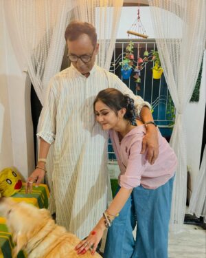 Kaushambi Chakraborty Instagram - Happy birthday Baba❤️🎂🧿