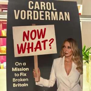 Kaye Adams Instagram - Congratulations to @carolvorders on the release of her new book ‘NOW WHAT? On A Mission to Fix Broken Britain’ which is released today! Also lovely to see braw Quine @yvieburnett