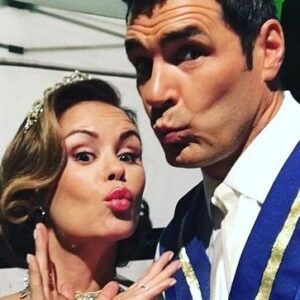 Keegan Connor Tracy Instagram - With all the turmoil and retractions in the film industry, I’m very seriously considering going back to school to get my Masters degree through @royalroadsu and I think it would be spectacular if Belle ended up getting her MA from Auradon! #iykyk
PS. There was a run of the Descendants movies this weekend and I couldn’t help but tune in to watch some of each of them. Some observations: @actordanpayne and I are damned cute as Belle and Beast. @thecameronboyce was and is such a star. This cast is adorable. @chinamcclain can sing like nobody’s business. My children are incredibly cute in the finale of D3. And as a director, I can see even better what an enormous feat it was for @kennyortegablog to helm such a giant ship and keep it sailing smoothly.

#iykyk #belle #descendants #belleandbeast #auradon #highereducation