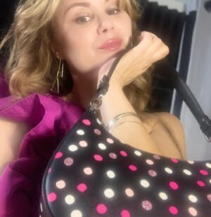 Keegan Connor Tracy Instagram - Oooh, I left the house and did a fancy thing. @hawksworthrest you are exquisite and Bérnard is the most wonderful server. Thank you for making my daughter’s birthday dinner just perfect. 
 Also, how freaking cute is this little @katespadeny bag!? 💗