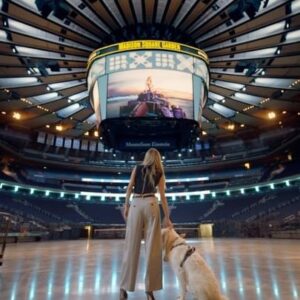 Kelsea Ballerini Instagram - the whole time i was making this album, i was visualizing and dreamscaping ways to bring it to life for our live show. in one of my favorite cities that is landmarked heavily in the music and visuals of PATTERNS, i’m so giddy to be celebrating this album release one night only at MADISON SQUARE GARDEN with aly and aj (pinch me) and my girls tigirlily gold on october 29th!!!!

ps- we filmed this a few weeks before we learned about dibby’s diagnosis, which makes this announcement even more emotional and sentimental. He sure did love getting to frolick around NYC and put his happy spirit into MSG to get it ready for us all. 🤍

fan club presale starts tomorrow at noon et. tickets on sale thursday at 10am et.