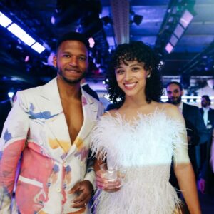 Kiana Madeira Instagram - My earth angel. Happy one year anniversary since being married!! In every lifetime it’s me & you. I love you so much @lovelladamsgray 💜 Thank you, Jesus! 🙏🏽✨🦋🐢💍

#LetsGrowOldAndAdamsGrayTogether 👵🏽🧓🏾