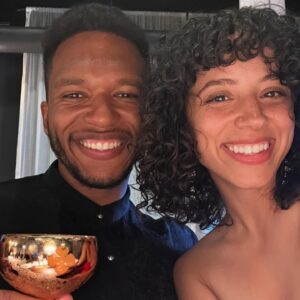 Kiana Madeira Instagram - My earth angel. Happy one year anniversary since being married!! In every lifetime it’s me & you. I love you so much @lovelladamsgray 💜 Thank you, Jesus! 🙏🏽✨🦋🐢💍

#LetsGrowOldAndAdamsGrayTogether 👵🏽🧓🏾