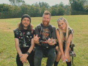 Kimberley Crossman Instagram - 📍 @deathgasm2 🤘🏼

Ten years ago, I was cast in my first-ever feature film. I was so nervous. I’m a lover of everything action movies and horror movies, and I knew the character of Medina got to have an axe and kill zombies! Sold! But I didn’t know much about heavy metal music…..

I came to learn that everything I thought I knew, was actually the complete opposite. My assumptions were flipped on their head almost immediately. While I initially thought it was a scary and intimidating genre with an equally intimidating fan base, I was quickly welcomed into one of the calmest, kindest, most inclusive groups of people, fans, and music ever! (Super generous, too.)

Now, ten years on, thanks to the amazing effort from fans around the globe, we’re back together and filming a sequel. As I sit in my hotel room, watching endless videos of Angela Gossow and Doro Pesch to prep for the week ahead, I wanted to say a little thank you to everyone who has made this sequel possible. A big thanks to the heavy metal fans and community who have not only embraced our little film from New Zealand but also us actors, who feel incredibly lucky to have been welcomed so warmly! 🤘🏼#metal #heavymetal #deathgasm