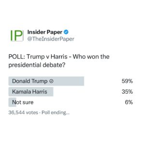 Kimberly Guilfoyle Instagram - Woah! Take a look at these post-debate polls! 🔥 (swipe) 👉