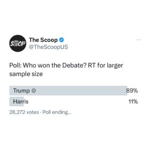Kimberly Guilfoyle Instagram - Woah! Take a look at these post-debate polls! 🔥 (swipe) 👉