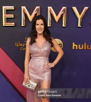 Kira Reed Lorsch Instagram - Amazing night celebrating @televisionacad #emmys 💖 #emmys2024 #kirareedlorsch 

👗 @afibriant 
💄 @beautybynic 
📸 @gettyimages @asussmanphoto