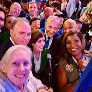 Kirsten Gillibrand Instagram - We’re witnessing history in the making.

Let’s get out there and win this!