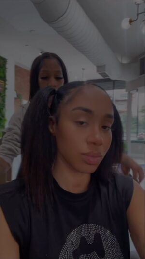 Kitty Cash Instagram - #GRWM as I head to a fashion show where fashion and hair collide w/ @officialdarlingusa x @myafricanpride @hypehair #NYFW show. 

Y’all know I love switching up my hair but this was really so much fun!! While @braided__  we decided to do a fun take on jumbo braids using @darlingusa and @myafricanpride africanpride products. 
Are y’all feeling the final look? 

#myafricanpride #darlingusa #nyfw #hypehair #ad