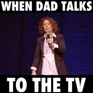 Kitty Flanagan Instagram - Remember before the internet when Dads had all the answers? Well here's to all the dads who can still give Google a run for its money. Happy Fathers' Day.