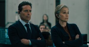 Kristin Scott Thomas Instagram - Diana Taverner is back.  Enjoy.  Slow Horses premieres September 4 on Apple TV  #SlowHorses #AppleTV #AppleTVPlus
