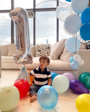 Kullanat Preeyawat Instagram - Happy Birthday to my beautiful son, it’s your very first birthday and I couldn’t possibly love you any more than I already do. We love you very much. ❤️🩵🩷💚 #jacobdwinter #เจคอร์ปวินเทอร์