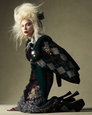 Lady Gaga Instagram - @VogueMagazine October 2024, inspired by Folie à Deux

Written by @JonathanVanMeter
Photography by @EthanJamesGreen
Fashion Editor @Alex_Jordan_Harrington
Hair by @FredericAspiras
Makeup by @SarahTannoMakeup
Nails by Kim Truong 
Tailoring by Hailey Desjardins & Egle Paulauskaite
Produced by Connect The Dots
Set Design by Marla Weinhoff
Global Entertainment Director @SergioKletnoy