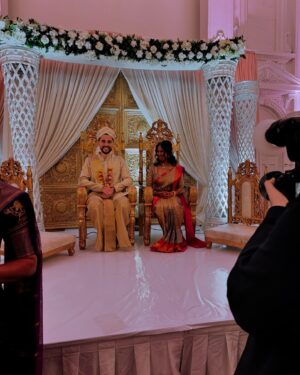 Lasya Nagaraj Instagram - The most beautiful wedding I have witnessed in recent times, to see the two cultures blend and celebrate like that was just so dreamy 🥲🥲❤️❤️

Thanks for having me Nats and you both make an absolutely stunning, perfect match 🤍
@natasha__kaushik and Youssef !!
#indianalgerianwedding #indian #algerian #weddings #india #africa #canada