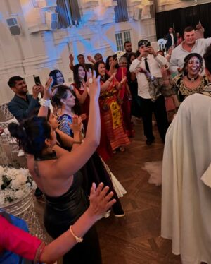Lasya Nagaraj Instagram - The most beautiful wedding I have witnessed in recent times, to see the two cultures blend and celebrate like that was just so dreamy 🥲🥲❤️❤️

Thanks for having me Nats and you both make an absolutely stunning, perfect match 🤍
@natasha__kaushik and Youssef !!
#indianalgerianwedding #indian #algerian #weddings #india #africa #canada