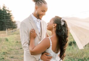 Latonya Williams Instagram - Celebrating one year of being your Mrs. Smith 💍👰🏾‍♀️🤵🏽‍♂️✨08/17/23✨

Feels like more than a year - time really does slow down when I’m enjoying every moment with you @ksmith.vision. 

Thank you for being even better than any man from my dreams✨

My favourite parts so far have been constantly making you laugh and (almost) having your baby 😄😘

❤️❤️❤️❤️❤️

Flawless hair by my wonderful and talented friend @aliciastyleshair all-day glam makeup by @afterglowstudios and my NAILS 💅🏾 @gelled.byjenny 

Shout out to @sorbett_piano_quintet for our beautiful ceremony music (SO GOOD)

Still can’t believe we pulled this off in such a short time frame @thi.williams - then again, I have you as a mother 😘

#wedding #weddinganniversary #areallovestory