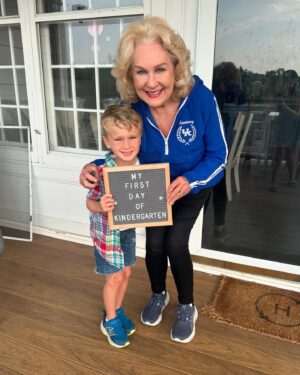Laura Bell Bundy Instagram - Big day today! Cant believe my ‘ittle’ baby is such a big boy now.  So proud of you, Huckie!❤️

Thankful for the comradery of my Haytown mamas. @jessicachianne 😝
