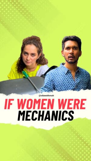 Lavina Tandon Instagram - Lagta hai meri kabhi thik nahi hogi 🥲
#vibewithmoh #lavinatandon

[if women were mechanics, mohin khan, lavina tandon, vibewithmoh, funny couple, relationships]