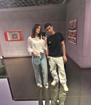 Layla Ahmed Zaher Instagram - ♾️❤️

One more year of watching my perfect match grow and glow in every way possible ✨💫
Happy birthday my sweet and innocent Lulu 🎂 
To a new year where we love, support, encourage & match with each other more & more isa 🙏🏻❤️