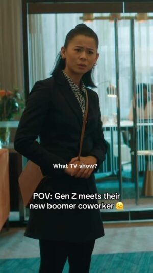 Leah Lewis Instagram - Gen Z: Don’t sleep on experience. Underestimate Matlock at your peril. 💼💥 

#matlock #kathybates #boomer #genz #legaldrama #tvshow
