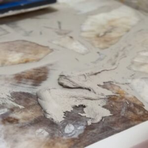 Leanne Ford Instagram - A closer look at how we created the mosaic marble countertops over at our #ChurchLaneProject. 

On a whim, we ended up salvaging these beautiful marble scraps from the waste pile over at a local slab yard and ultimately reimagined them as this one-of-a-kind mosaic countertop. As they like to say, “One man’s trash is another man’s treasure!” 

Check out the post in my stories to see how we used these same marble scraps to create a bespoke shower pan!

// #LeanneFordInteriors with photography by @sarahbarlow and @erinashkelly and interior styling by @hilaryrobertson