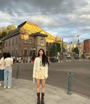 Lee Mi-joo Instagram - お久しぶり！☺️☺️
재미지게 ><