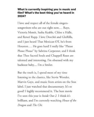 Lena Waithe Instagram - Beyoncé Knowles-Carter Watches The Chi!

As someone who’s been at the forefront of creating history and contributing groundbreaking artistry for decades, this is an incredible moment for @ShoTheChi. 

Thank you, @Beyonce, for watching our special show and for the honorable mention in GQ. We will continue to tell stories that reflect who we are and the culture we represent. Your support means the world to us and our Chi community. 

Welcome to the #ChiFam, Queen 🐝!