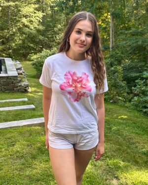 Lexia Hayden Instagram - Check out my baby tee @inprintwetrust.co