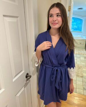 Lexia Hayden Instagram - My favorite comfy robe @luvlette 
Cozy up in LUVLETTE At-Home use 
FW24 with 15% OFF new arrivals.
.
You can search BPTA7 to shop my trendy picks on SHEIN and use my promo code ‘LAH192’ on SHEIN and LUVLETTE for 15% off!
.
SoftCottonSexyLaceSleeveRobe
ID: 40193911