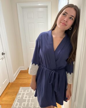 Lexia Hayden Instagram - My favorite comfy robe @luvlette 
Cozy up in LUVLETTE At-Home use 
FW24 with 15% OFF new arrivals.
.
You can search BPTA7 to shop my trendy picks on SHEIN and use my promo code ‘LAH192’ on SHEIN and LUVLETTE for 15% off!
.
SoftCottonSexyLaceSleeveRobe
ID: 40193911