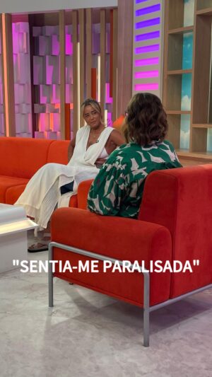 Liliana Almeida Instagram - A primeira entrevista de Liliana Almeida, após meio ano afastada da vida pública. Pode ver, ou rever, em @sicoficial 

#julia #takshow #fremantlept #sic #amor #solidao #reencontro