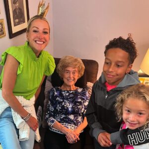 Lindsay Czarniak Instagram - Missing my Grandma Vee today on what would've been her 96th birthday. I know how lucky we are to have had so much time with her but it still feels surreal that's she's gone.  I am SO GRATEFUL for all of the love and lessons she shared with me and mostly her examples of how to give that love in return. Happy Birthday Grandma. We love you soooo much ❤️