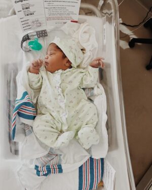 Lindsay Mendez Instagram - Thanks to everyone for your well-wishes and love for our family.
We are over-the-moon that our daughter. Ruby Beck Brinson has joined us earthside and made our family complete. @jalexbrinson …you are my hero and the best girl dad on the planet. Lucy is the greatest big sister, and is doing her job showing her sissy all the ropes. 
And I, sit in awe, watching all of it, in complete gratitude. And, moreover, pride. I am so proud to be the mama to these girls. And to have grown both of these babies while working full time in an industry that can be unforgiving to expectant mothers.  It’s been quite a year. Celebrating our new family of 4, and holding onto every precious moment together.