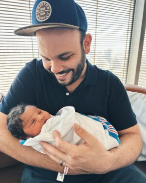 Lindsay Mendez Instagram - Thanks to everyone for your well-wishes and love for our family.
We are over-the-moon that our daughter. Ruby Beck Brinson has joined us earthside and made our family complete. @jalexbrinson …you are my hero and the best girl dad on the planet. Lucy is the greatest big sister, and is doing her job showing her sissy all the ropes. 
And I, sit in awe, watching all of it, in complete gratitude. And, moreover, pride. I am so proud to be the mama to these girls. And to have grown both of these babies while working full time in an industry that can be unforgiving to expectant mothers.  It’s been quite a year. Celebrating our new family of 4, and holding onto every precious moment together.