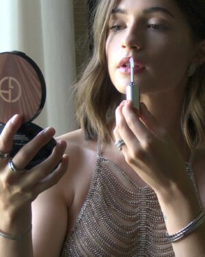 Lisa-Marie Koroll Instagram - Anzeige | A sparkling evening with @armanibeauty at the 81. @labiennale ✨ Grateful for this unforgettable experience and the incredible team that made it possible. Thank you for the magic! #armanimakeup