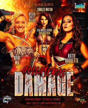 Lisa Marie Varon Instagram - Breaking News 🚨🚨🚨 PWE fans we are excited to announce that former WWE Women’s Champion Victoria (aka Lisa Marie Varon) will be the SPECIAL GUEST REFEREE for the already scheduled contest between Dani Mo & Katie Arquette!!! 

There will also be a formal meet and greet opportunity before the show and during intermission where fans can get an autograph and picture with the legend herself, more details to follow…
—————————————————
Eventbrite Ticket Link 🔗 In Bio
—————————————————
#prowrestling #indywrestling #wwe #aew #nwa #impact #njpw #ajpw #womenswrestling #legend #prowrestlingempire #harrisburg #pennsylvania #meetandgreet #live #show