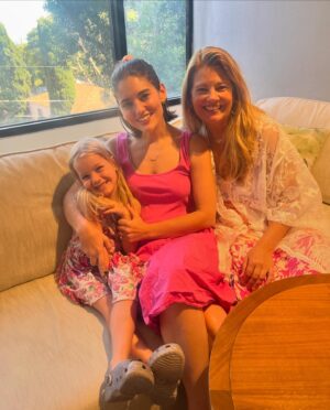 Lisa Whelchel Instagram - Tea Party with just us girls today. Eisley provided all the beautiful accessories for my special-tea hair do! P. S. I vote all tea parties include cotton candy from now on. ☕️🫖🎀💝 (Meanwhile all the boys went to a Monster Truck show!)