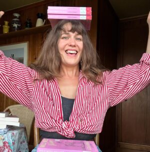 Lola Kirke Instagram - Trying to balance being cute AND smart at same time is actually very hard. 

Pre-order your copy of #wildwestvillage (out 1/28/25 on @simonandschuster) TODAY because I have way too many!!