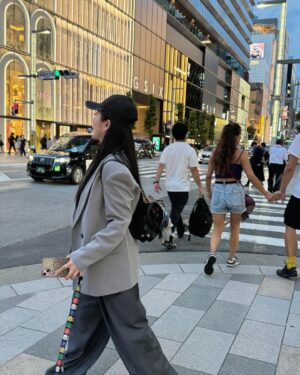 Lotus Wang Instagram - 東京銀座🥳❤️