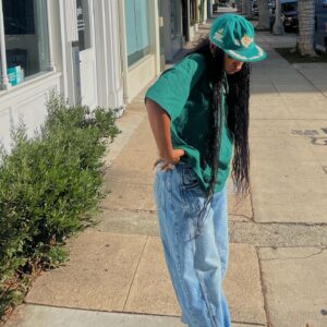 Lovie Simone Instagram - mean green machine