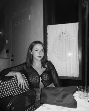 Lydia Night Instagram - one martini and a hug pls 🍸🎀