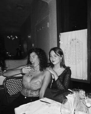 Lydia Night Instagram - one martini and a hug pls 🍸🎀