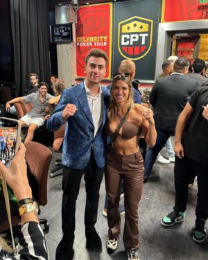 Mackenzie Dern Instagram - So much fun at the @celebritypokertour yesterday! Thank you so much for the invite and I can’t wait for the next! I learned so much and definitely going to come back even stronger! Haha besides all the good vibes with all the players! Congrats to @vegasmatt for the win! 
•
•
Big thank you to @blakewynn & @pullard for putting this together! 🎉🎊