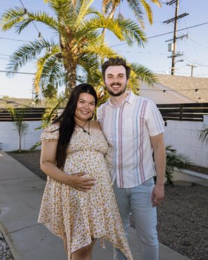 Madison De La Garza Instagram - oh ryan, how I love you. thank you for making all of my dreams come true. ♥️ baby mitchell 10.24

.

📸: @angelokritikos