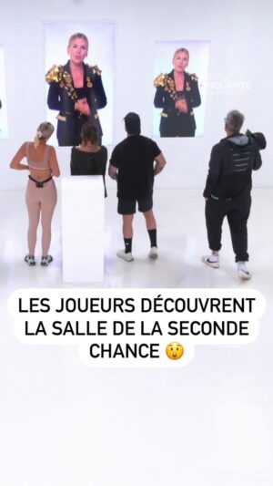 Maëva Martinez Instagram - "Tout le monde est choqué !" 😱 
Suite au discours d’@amelieofficieloff dans la salle de la seconde chance, les 50 réalisent qu’ils sont tous en danger 😨 
 
#Les50, en streaming sur M6 