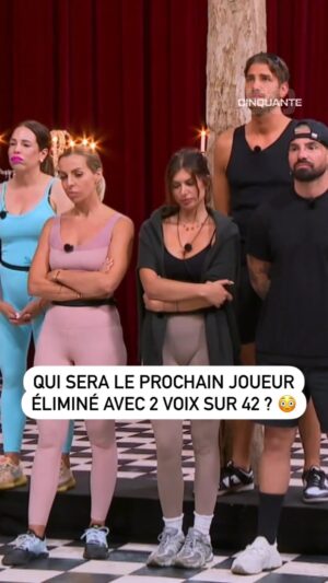 Maëva Martinez Instagram - "5 éliminés, c’est beaucoup !" 😰 
Le stress est à son comble pour @hillaryoff, @kevin_zampa, @kim.glow.off, @iammaevamartinez et @nicolo_federico_ferrari 😖 Qui sera le prochain éliminé ? 
 
#Les50, aujourd’hui à 19:50 sur W9 et en streaming sur M6 