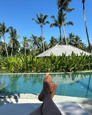 Maheswari Yayathiraj Instagram - #bali #indonesia #poolvibes #travelgram #lovetotravel #ubud #waterwithnature