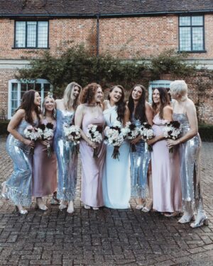 Maisie Adam Instagram - Turns out watching your best friend marry the love of her life makes for the most incredible day - WHO KNEW?! 

Thanks for the best day ever @livvyallan and @ed.lewis91 - absolutely adore you both, thank you for letting me part of such a beautiful day 😭

Like Tequila & Rosé, you’re made for each other 💕