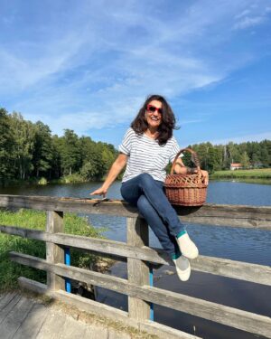 Małgorzata Pieczyńska Instagram - Każda pora roku jest piękna 🌺🍀🥰 Czujecie już jesień?